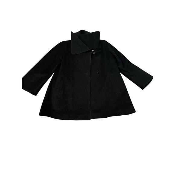 Cinzia Rocca Gray Wool & Cashmere Coat
